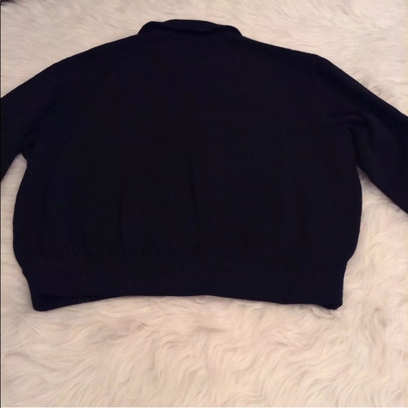 ST JOHN SPORT Cardigan S Black Zip up  (BG) - Picture 5 of 5